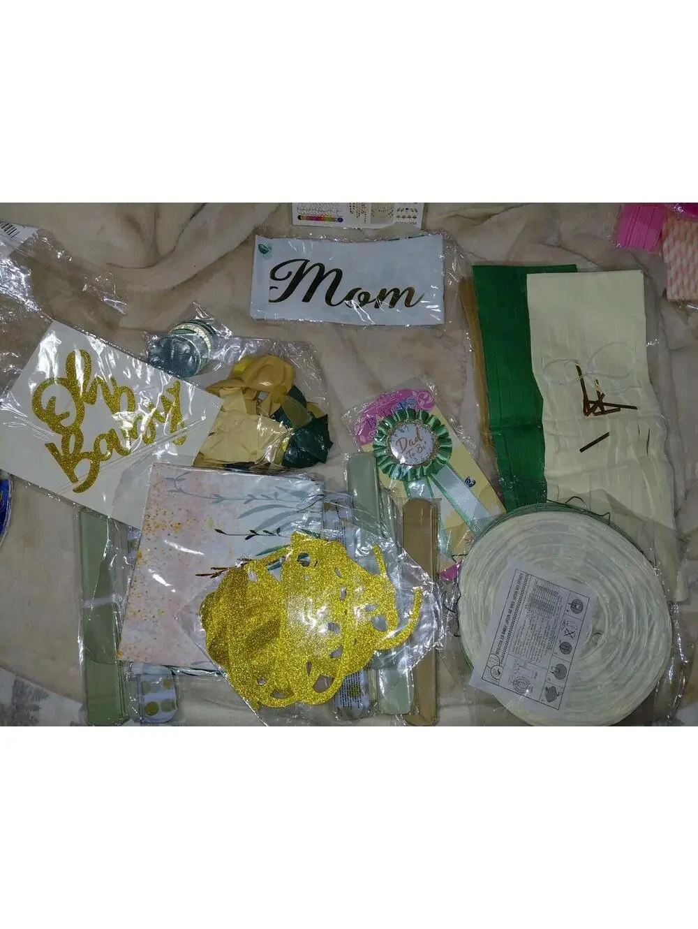 Baby shower party supply pack Mom And Dad To Be